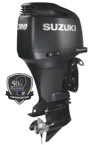 Matte Black Suzuki DF300 Talon Marine Services